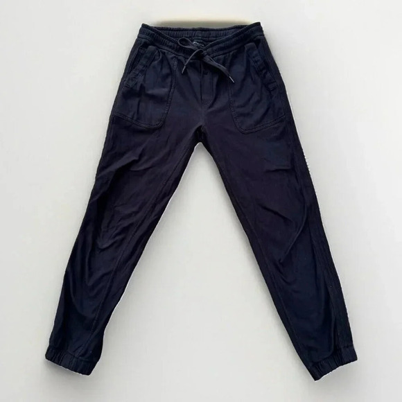 Athleta Pants - Atheta Womens Farallon Jogger Navy Blue Size XS Drawstring Pockets